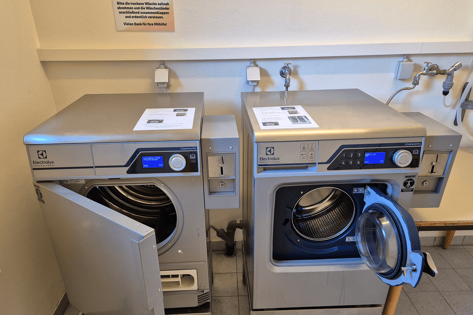 Waschmaschine und Wäschetrockner